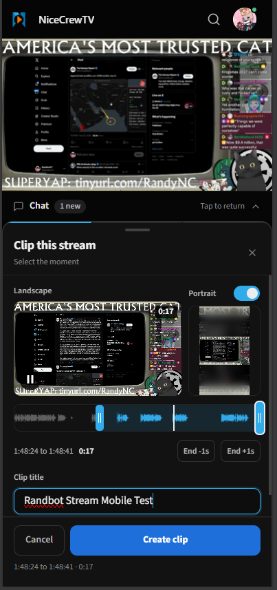 Posted media